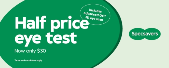 Half Price Eye Exam